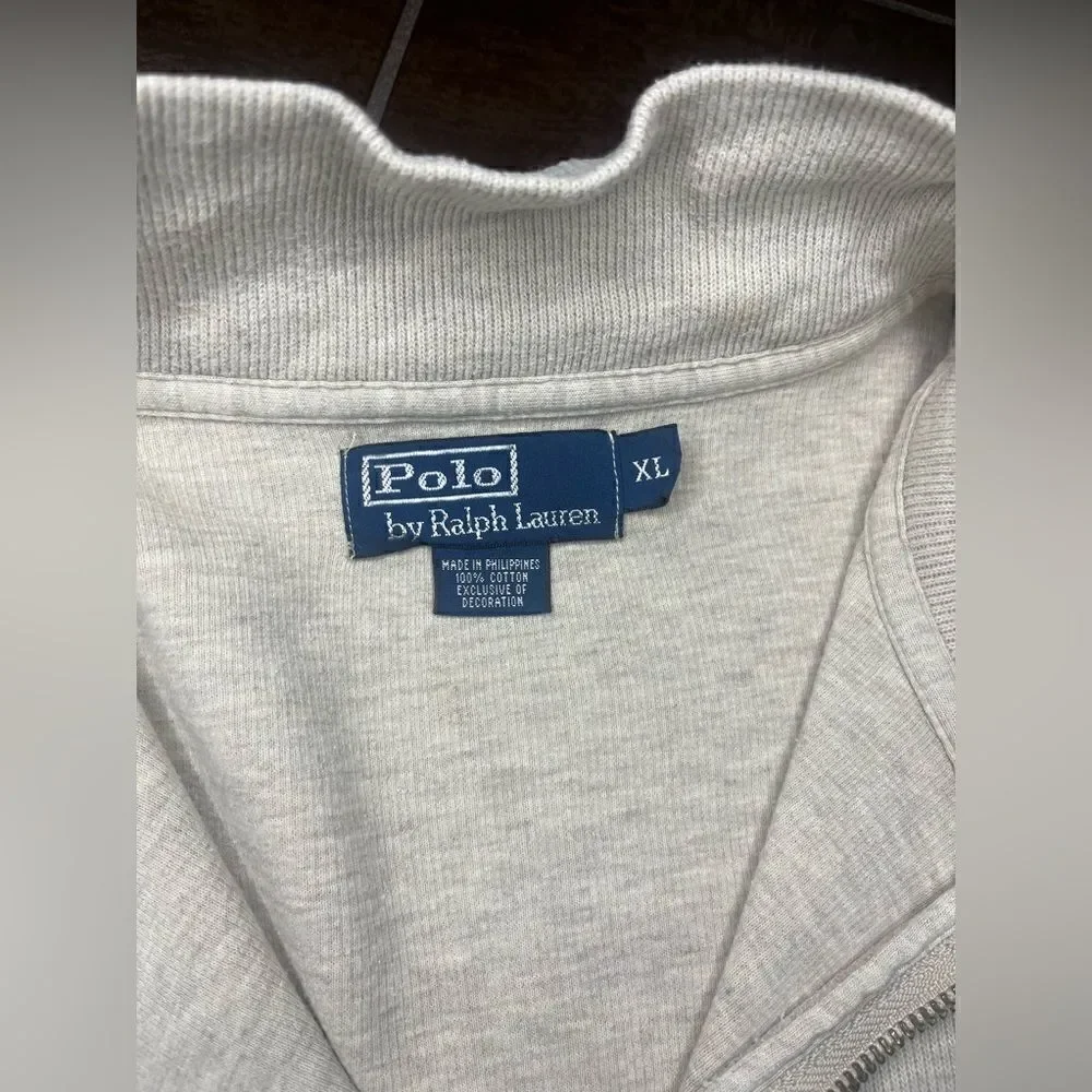 Polo Ralph Lauren oatmeal knit pullover sweater sz XL